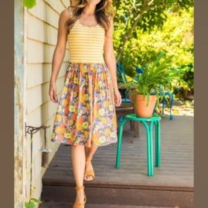 Matilda Jane SUMMER SUNSET tank dress GUC medium